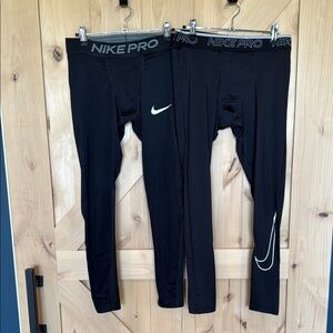 NIKE PRO DRI-FIT Tight Fit Fitness Tights Black